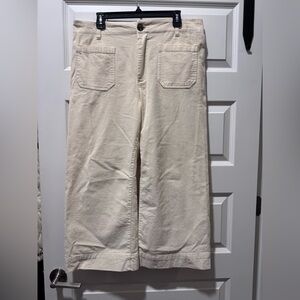 Velvet Heart wide- leg corduroy crop (Collette look alike)